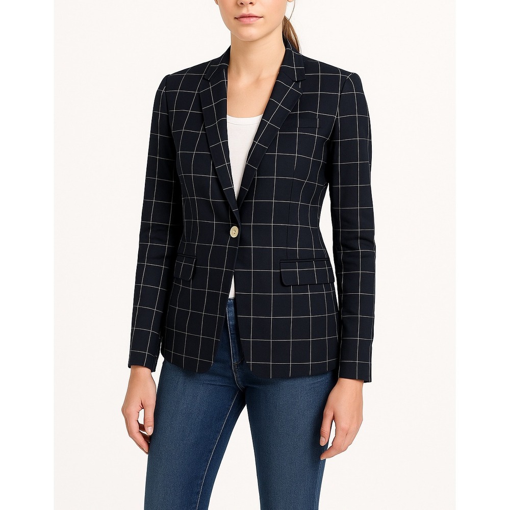 J.Crew Regent Blazer‎ Women's Size 0 Tailored Single Button Work Jacket